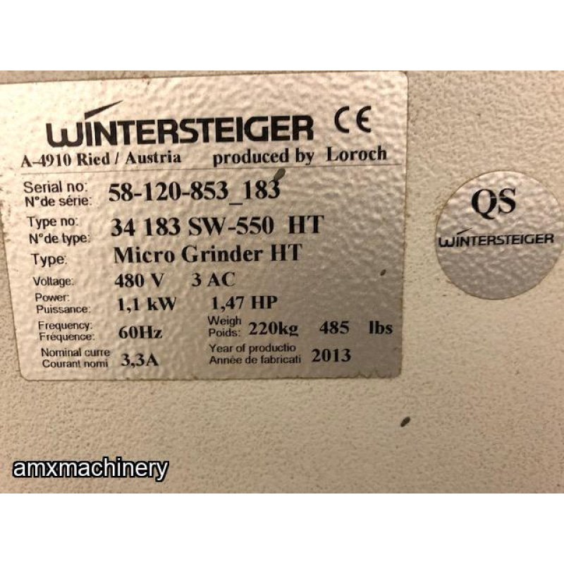 AFILADORA Y TENSIONADORA DE SIERRAS CINTAS - WINTERSTEIGER