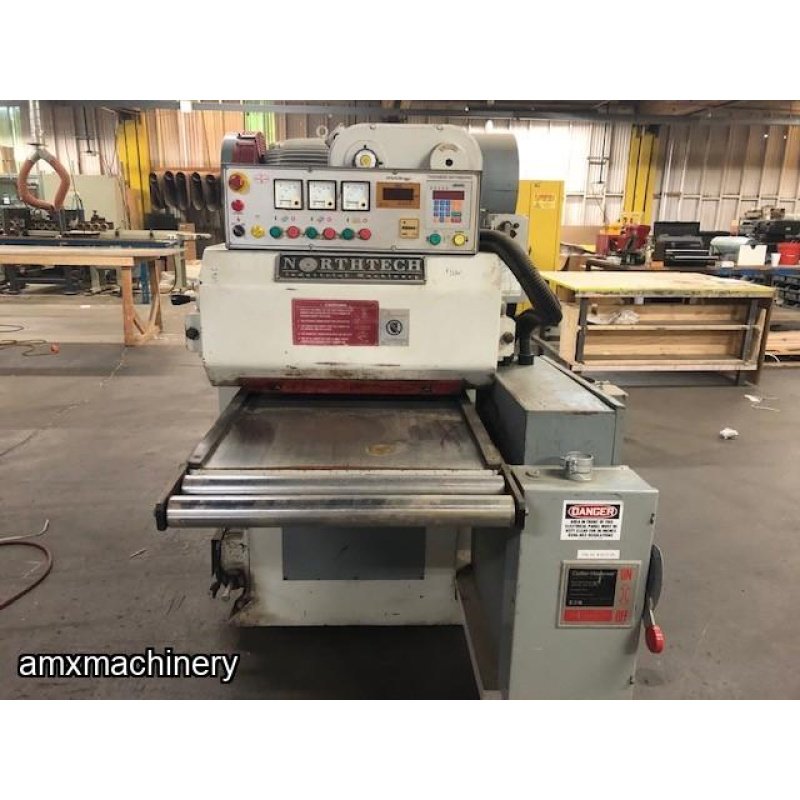 CEPILLO 2 LADOS CABEZALES HELICOIDALES INSERTOS NORTHTECH