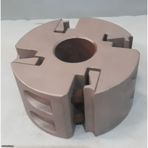 PARTE: 12108 – CABEZALES PARA MOLDURADORA – 40 MM FLECHA X 122 MM DIAMETRO X 60 MM LARGO