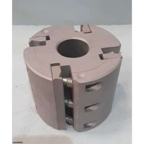 PARTE: 12109 - CABEZALES PARA MOLDURADORA – 40 MM FLECHA X 122 MM DIAMETRO X 100 MM LARGO