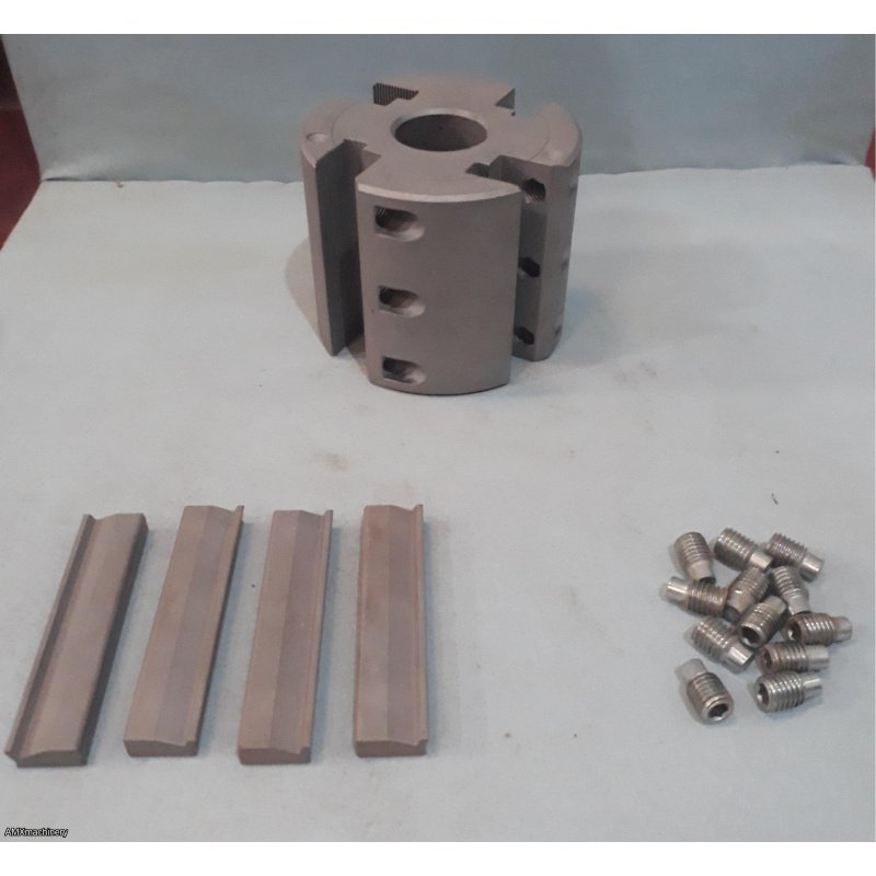 CABEZAL PARA MOLDURADORA – 40 FLECHA X 122 DIAMETRO X 100 LARGO MM