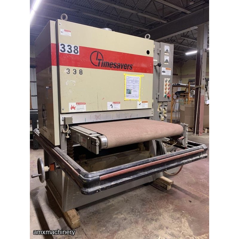 LIJADORA DE BANDA ANCHA – 37” ANCHO – 2 BANDAS – TIMESAVERS