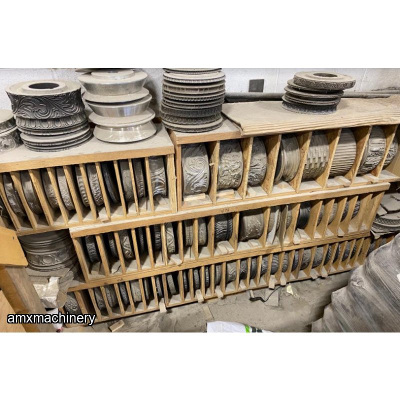 PRENSA - GRABADORA DE MOLDURAS – DIFERENTS DISENOS – 2 MAQUINAS