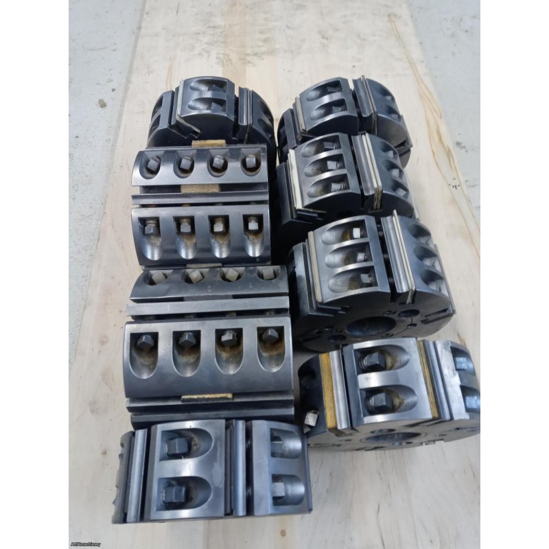 PARTE: 12305 - CABEZALES PARA MOLDURADORA - LARGO 5” - FLECHA 1-13/16" - FLECHA 2-1/8"