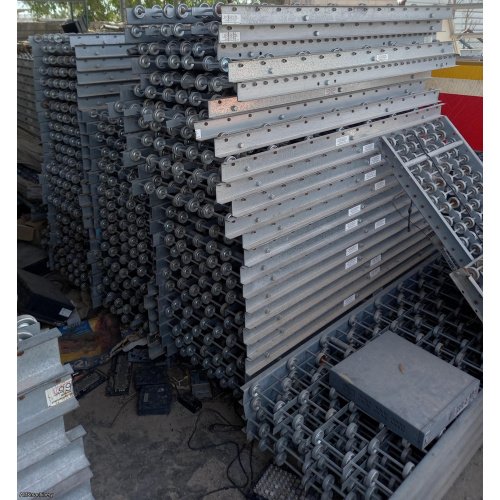 PARTE: 12343-1 - TRANSPORTADOR RODILLOS - RECTOS - RUEDAS METALICAS