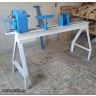 TORNO PARA MADERA DE 60 CMS 2400 RPM 12 HP