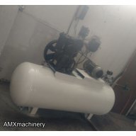 (2) COMPRESORES DE AIRE CAPACIDAD DE 500 LTS MOTOR DE 5 HP TANQUE HORIZONTAL