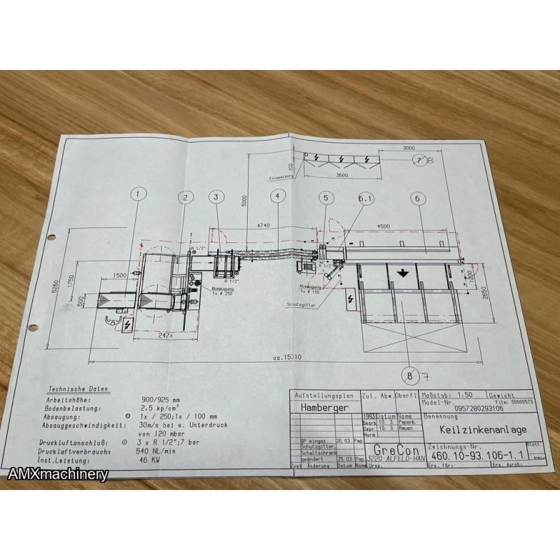 SISTEMA FINGER JOINT - WEINIG GRECON
