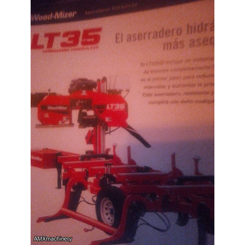 PARTE: 12587 - ASERRADERO PORTATIL – 30 HP DIESEL - WOOD-MIZER – LT 35 TRAILER