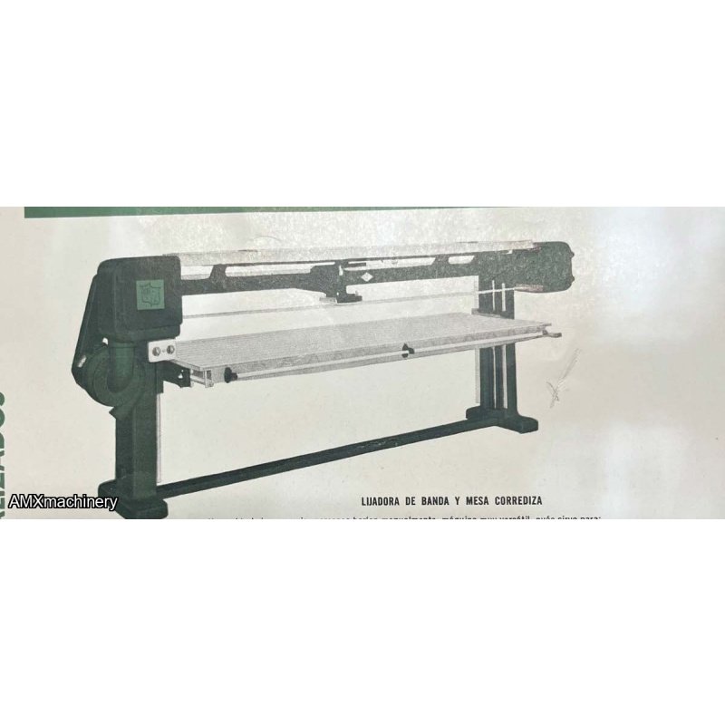 PARTE: 12655-8 - LIJADORA DE BANDA - MESA CORREDIZA - PRIMULTINI