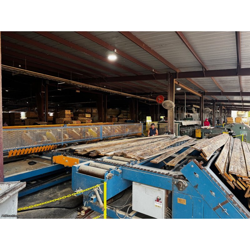 PARTE: 12657 - SIERRA MULTIPLE - TRIM SAW - 6 CABEZAS - BAKER - CON SISTEMA DE ALIMENTACION
