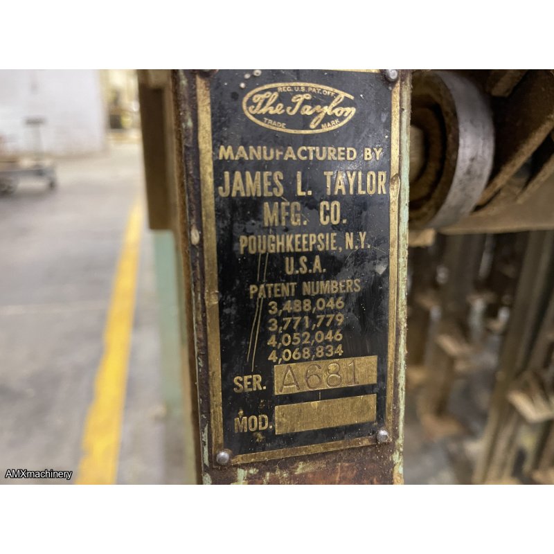 PARTE: 12671 - PRENSA DE TABLEROS – 40 SECCIONES – TAYLOR