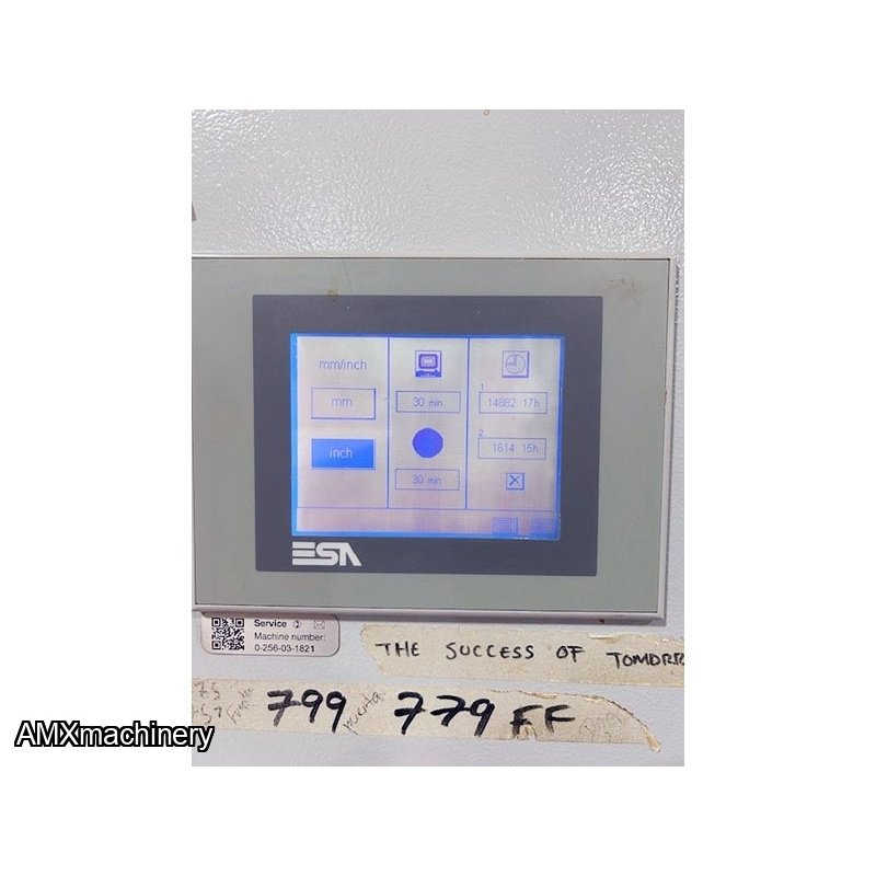 LIJADORA - CALIBRADORA - BANDA ANCHA – 3 LIJAS - 53” ANCHO