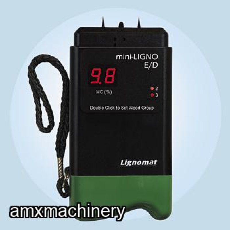 MEDIDOR DE HUMEDAD PARA MADERA – CON 2 PINS - LIGNOMAT – MINI-LIGNO E/D