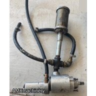 LLAVE Y MOTOR NEUMATICO - PRENSA JAMES L TAYLOR