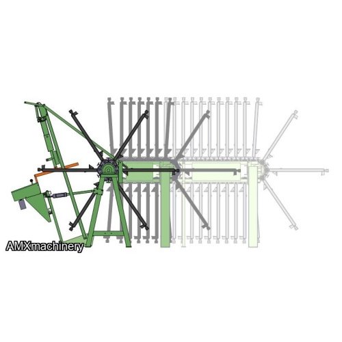 PRENSA TABLEROS - 20 SECCIONES - 8.5 PIES ANCHO STANDARD