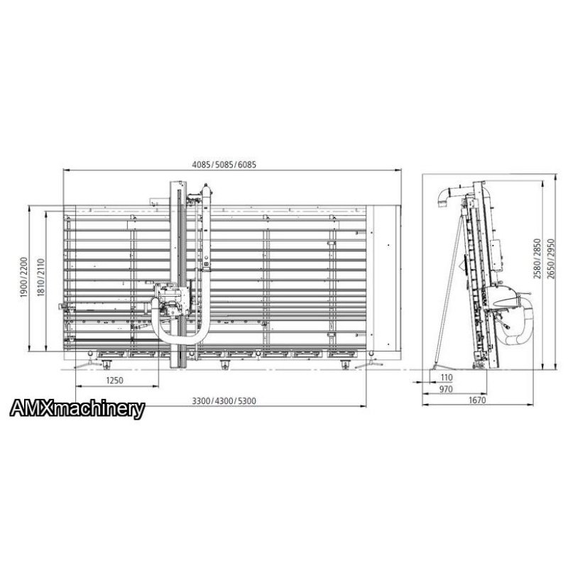 SIERRA ESCUADRADORA VERTICAL – HOLZHER 1265 SUPER CUT