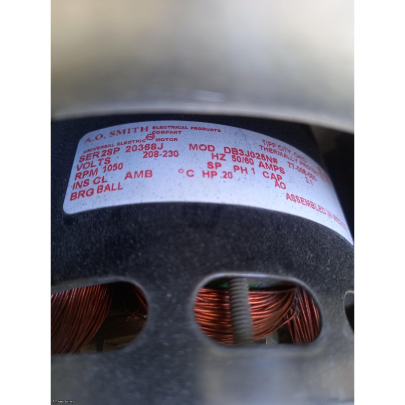 EXTRACTOR CENTRIFUGO - MOTOR .20 HP, 208-230V, 1 FASE
