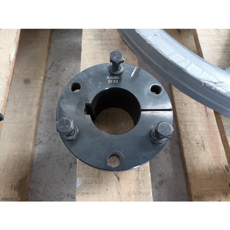 2 VOLANTES - HIERRO FUNDIDO - 25” DIAMETRO - PARA REASERRADORA - SIERRA CINTA - ASERRADERO