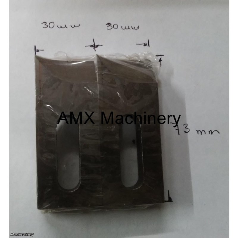 PARTE: 1SL-DC-KF-RM70 - JUEGO DE 2 CUCHILLAS PARA BASTONERA 1SL-RM-70