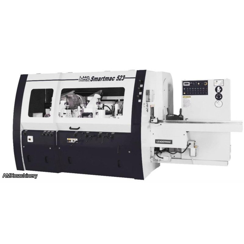 MOLDURADORA - 5 CABEZALES - 7” ANCHO - LEADERMAC LMC 518S SMARTMAC
