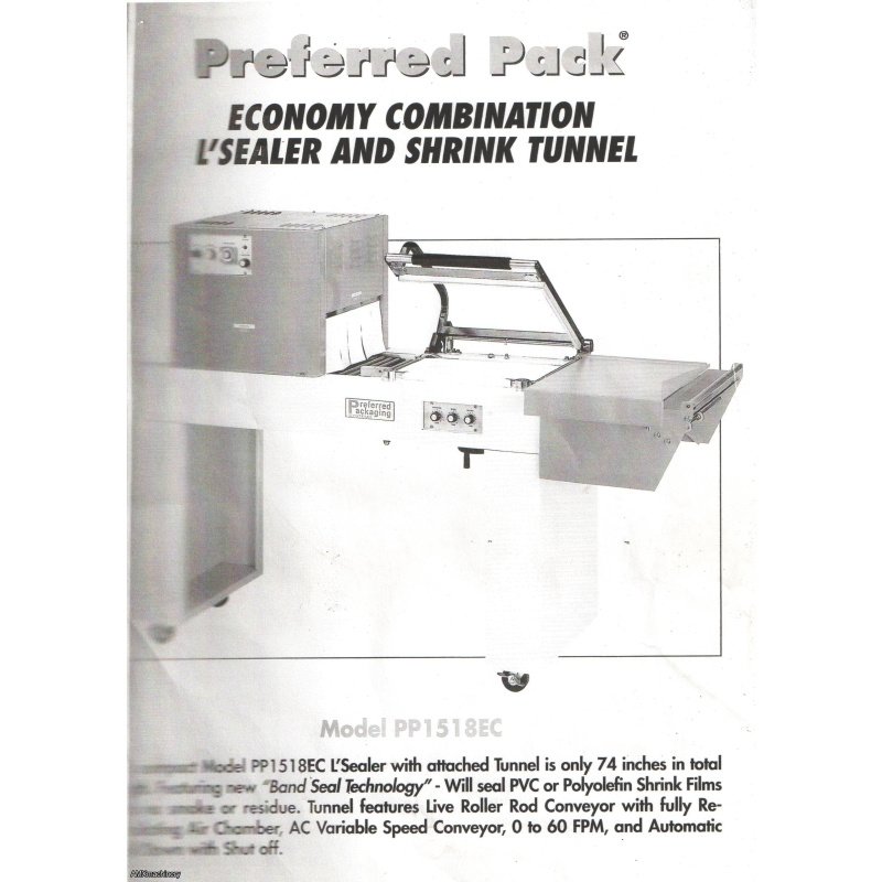 SELLADORA CON TUNEL DE CALOR - PREFERRED PACK