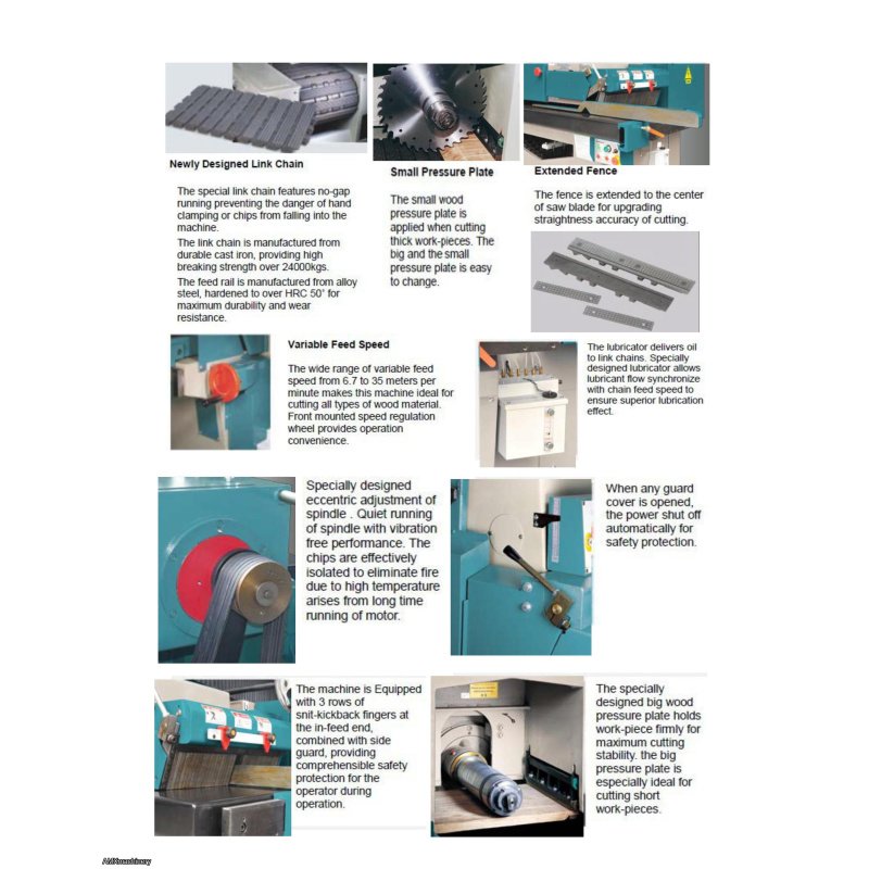 SIERRA MULTIPLE - DIAMETRO DISCOS 12” - 18”